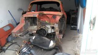 renovace skoda 110l rok vyroby 1974