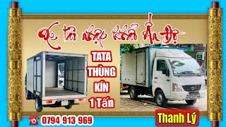 Xe tải TaTa thùng Kín. Nhập khẩu Ấn Độ. ô tô Trường Xuân