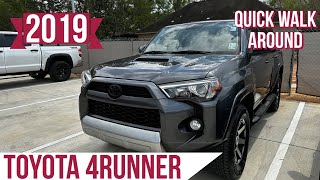 Walk-Around: Pre-Owned 2019 Toyota 4Runner TRD Off Road Stock#- G129813A