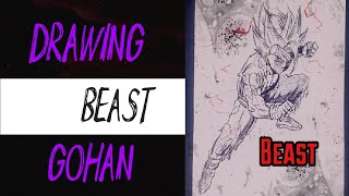 Drawing Gohan Beast #viralvideo