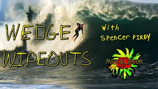 Spencer Pirdy Surfing The Wedge Wipeout Reel