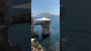 Where to cliff dive in Nice, south of France #france #shorts #nice