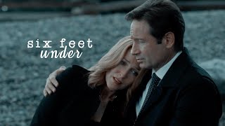 mulder + scully | six feet under