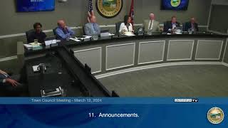 Town Council Meeting - 03-12-2024