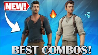 10 BEST NATHAN DRAKE UNCHARTED SKIN COMBOS YOU MUST TRY! (Fortnite New Nathan Drake Skin Combos)