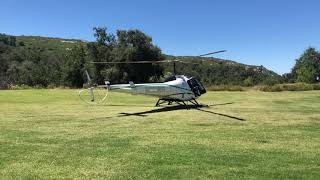 Enstrom 280FX Start Up, Warm Up, and Departure