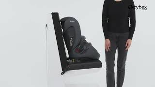 How to Recline the Car Seat  I Pallas B4 i-Size Car Seat I CYBEX