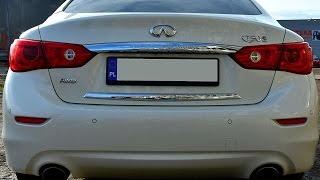 NEW INFINITI Q50 3.5L HYBRID 364HP FULL THROTTLE SOUND & BRUTAL ACCELERATION 2016