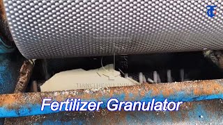 roller press fertilizer granulator for dry powder granulating within 2-10mm size