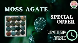 Saturday Special Offer | Moss Agate | Heal and Ascend |