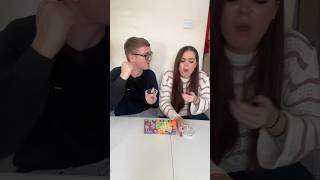 Halloween BeanBoozled Challenge *GROSS*🤮🎃!! #challenge #game #gross #candy #vs #guess #couple #fyp