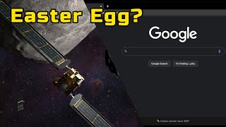 NASA DART Google Easter Egg! 🤣