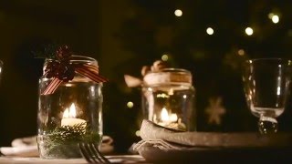 Housetohome Christmas: How to make Christmas centrepieces