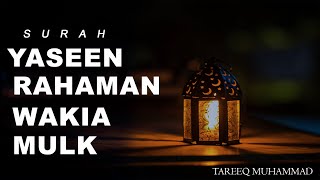 Surah Yasin ||Surah Ar Rahman || Surah Waqiya || Surah Mulk|| TAREEQ MUHAMMAD