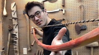 Carving a Juniper Short Bow