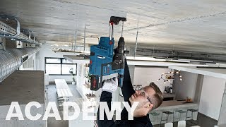 Bosch academy: Tilbehør til støvavsug GDE 18V-16 Professional