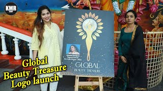 Global Beauty Treasure Logo | launch by Actor&Model Femina Miss India Subhashree Rayguru | KMR CORP