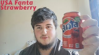 USA Fanta Strawberry Flavour - Fusion Review