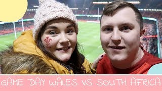 GAME DAY WALES VS SOUTH AFRICA