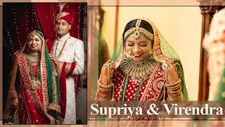 SUPRIYA & VIRENDRA WEDDING TRAILER || BEST WEDDING SHOOT || BEST CINEMATIC VIDEO