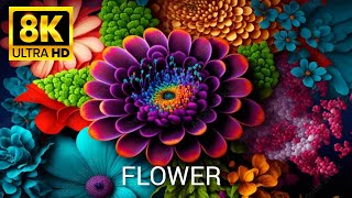 FLOWER 8K ULTRA HD With DOLBY VISION