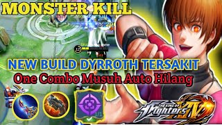 DYRROTH BUILD  & EMBLEM TERSAKIT SEASON INI [ EXP LANE ] ~ ONE COMBO SKILL MUSUH AUTO HILANG