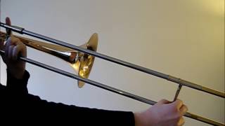 Learn to play C on trombone