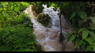 BUA THONG STICKY WATERFALLS THAILAND 2017 IN 4K DRONE FOOTAGE - LIFE ABOVE