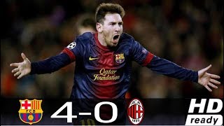 Barcelona vs AC Milan 4-0 Fox Sports (Relato Mariano Closs) UCL 2013