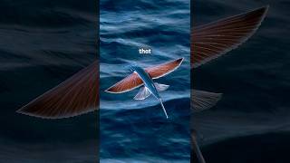 Fish that can fly | Flying Fish | #animals #facts #ocean #shorts #flyingfish