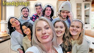 friendsgiving dinner!!! *a vlog*