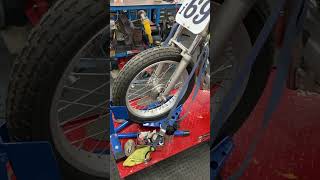 Buell Blast flat tracker Fresh out of storage , some assembly required .