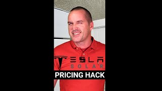 Tesla Solar Pricing Hack (Short)