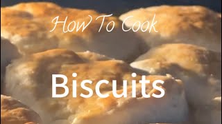 Homemade biscuits