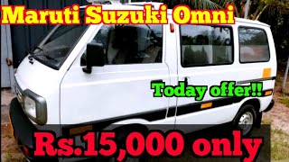 Maruti Suzuki Omni car for sale  | Second hand Maruti Suzuki Omni car for sale | RK Vehicles