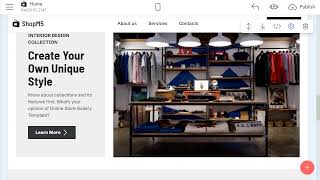 Ecommerce Website Template | Website Builder For Online Store | How To Create Online Store Website