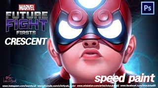 【MARVEL FUTURE FIGHT】 FIRSTS: CRESCENT#1 (마블 퓨처 파이트:크레센트) By.InHyuk Lee 이인혁