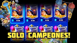 CLASH ROYALE PERO SOLO JUEGO CAMPEONES