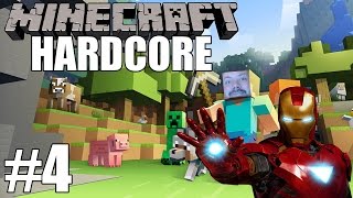 Minecraft Hardcore #4 - I AM IRONMAN