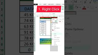 Excel Best Tips and Tricks you should definitely Know 🔥 🔥 | #shorts