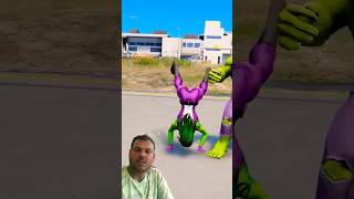 GTA V : RANDOM HULK VS SHE HULK🔥 #shorts #gta5#hulk