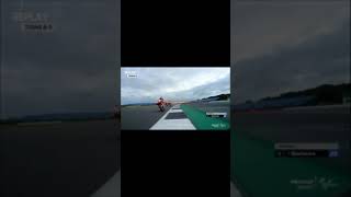 Marc Marquez - Jorge Martin Twice touch and crash #trending #silverstone #britishgp #shorts