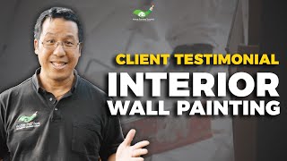 Client Testimonial - Interior Wall Painting and Kitchen Cabinet Painting #interiorpainting