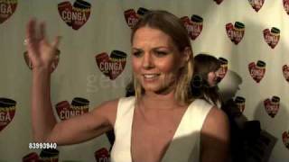 Jennifer Morrison @ Conga Room Grand Opening - Interview