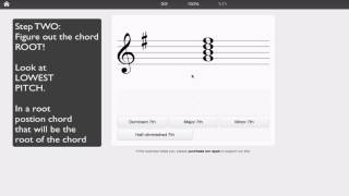 How To Practice ID of Root Position 7th chords