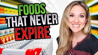 CHEAP FOODS THAT WILL LAST FOREVER IN YOUR PREPPER PANTRY | Emergency Food Storage