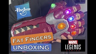 FAT FINGERS UNBOXING Hasbro Marvel Legends Hulk Power Gauntlet Hammerhead Life-Size 1:1 Prop Replica