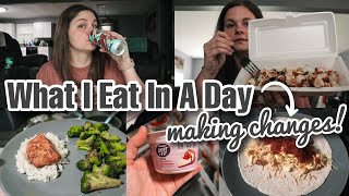 Making Some Changes! What I Eat In A Day | Quick & EASY Meal Ideas HIGH Protein + Low Calorie | 2024