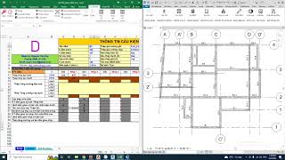 11. Revit - Lấy dữ liệu dầm từ Revit qua Excel để triển khai HOẶC tính toán kết hợp triển khai