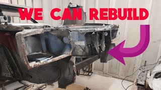 Ford Capri 2.8i front end removal